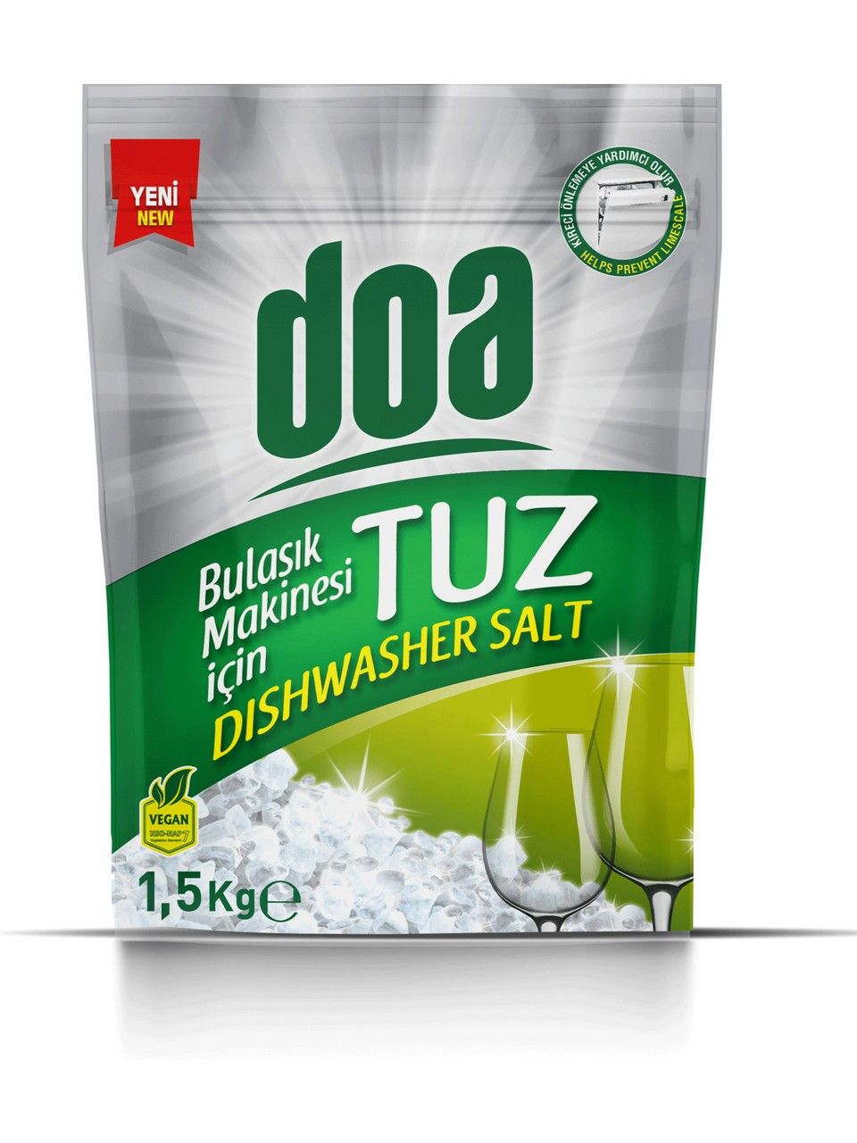 Doa Bulaşık Makinesi Parlatıcı 500 ml & Tuz 1,5 Kg