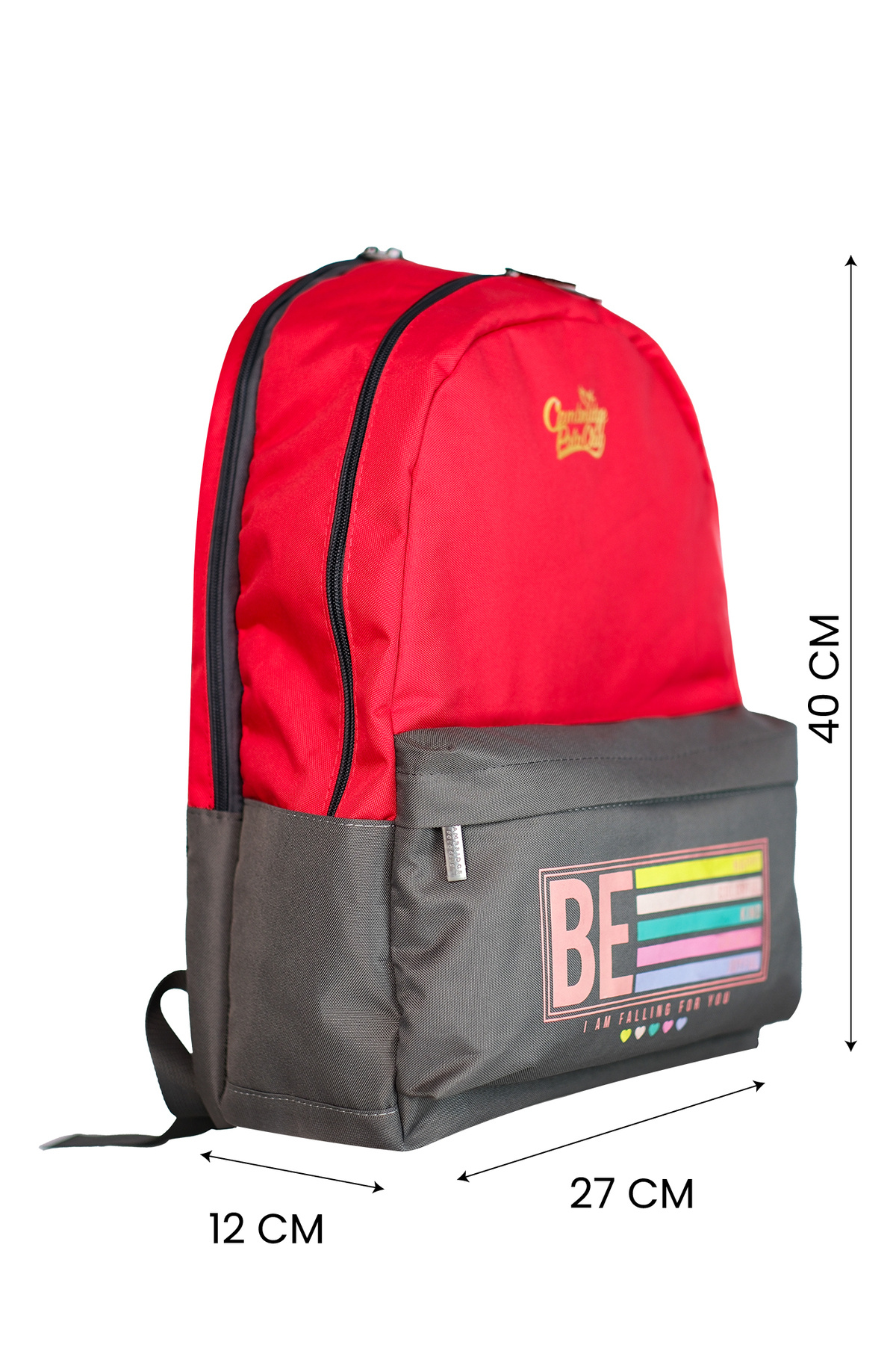 Be Happy Çift Ana Bölmeli Unisex Çocuk İlkokul Çantası