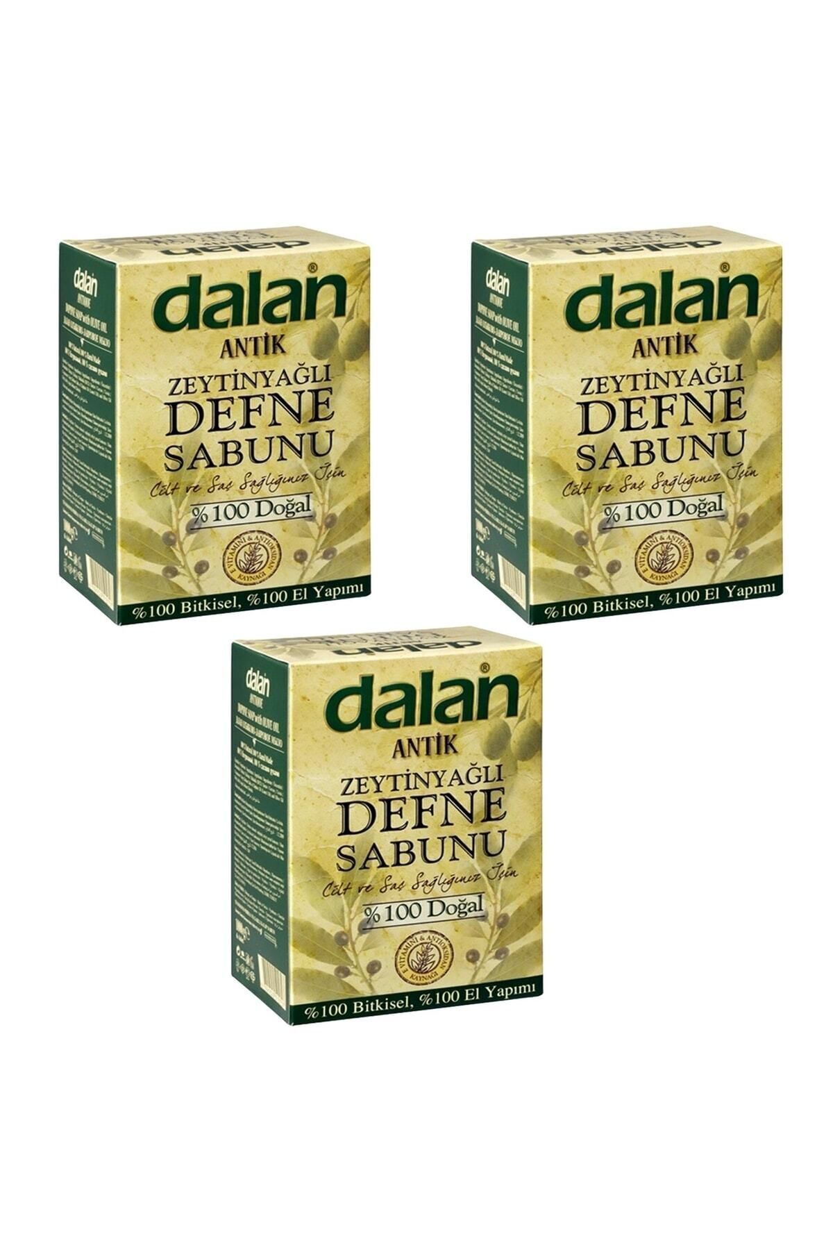 Dalan Antik Defne Zeytinyağlı Sabun 900 Gr. X 3 Adet