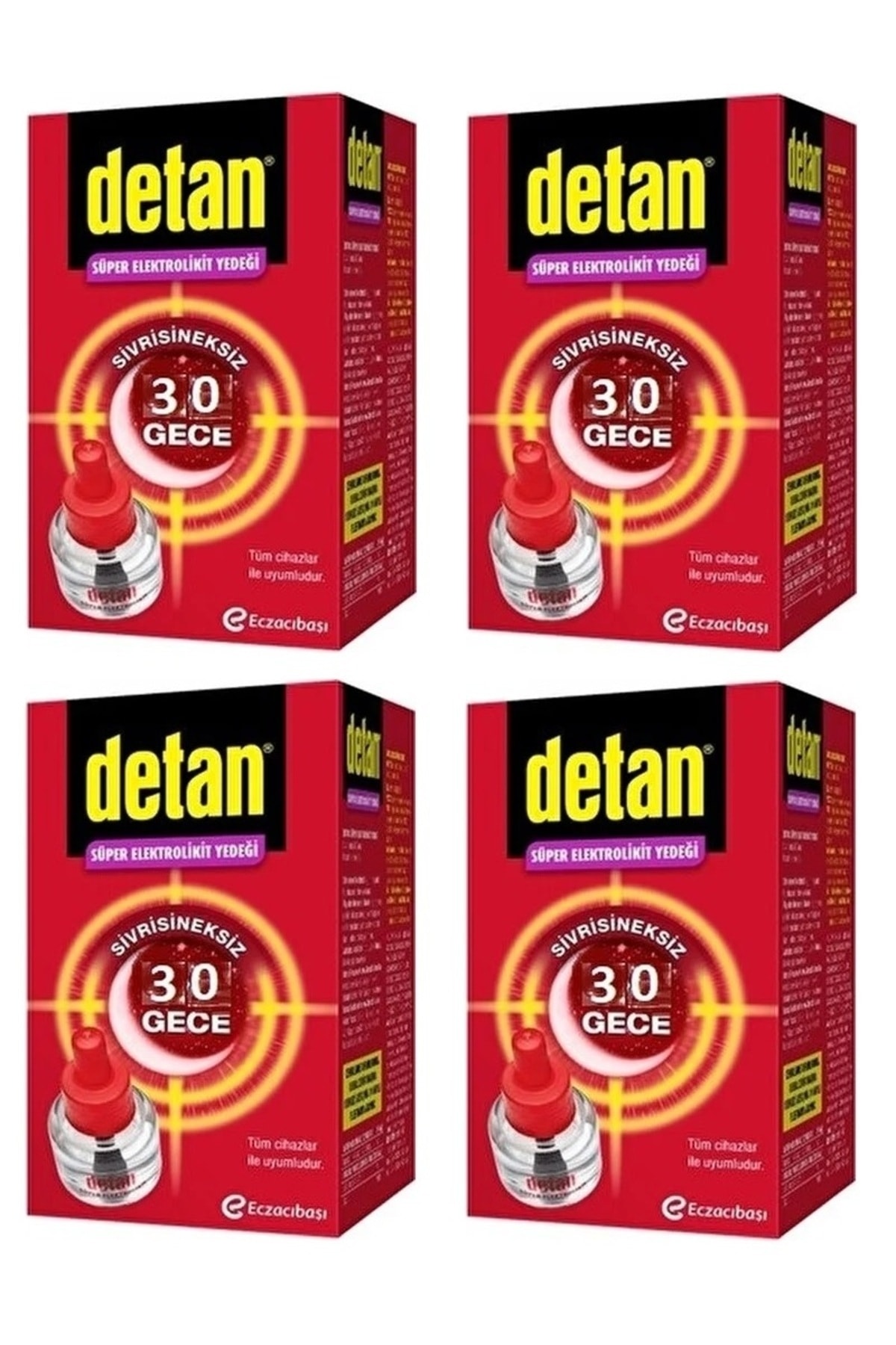 Süper Elektrolikit Yedek Şişe - 30 Gece x 4 Adet