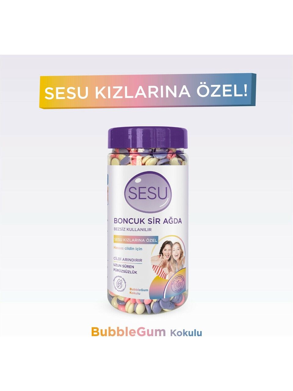 Sesu Boncuk Sir Ağda Hassas Bezsiz Kullanım 250 Gr