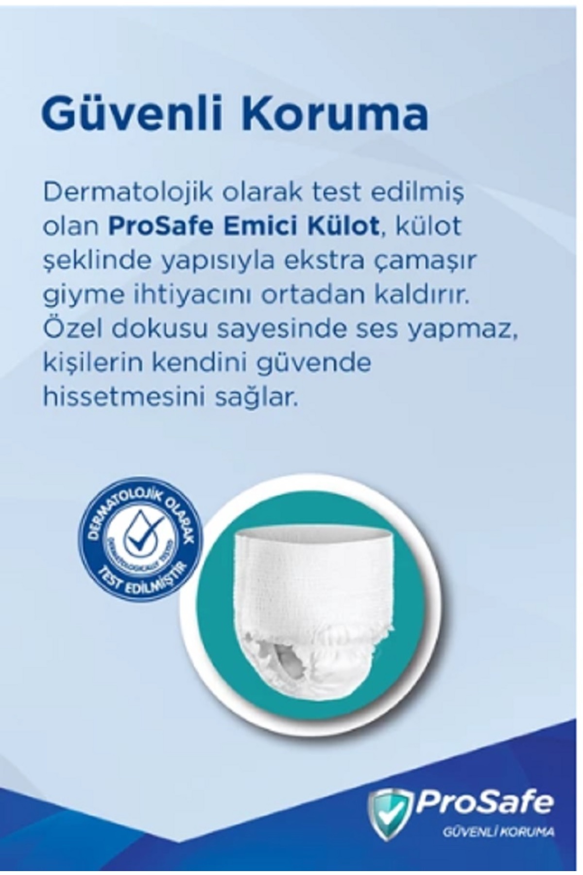Prosafe Yetişkin Emici Külot 110 - 150 Cm Large  14 Lü