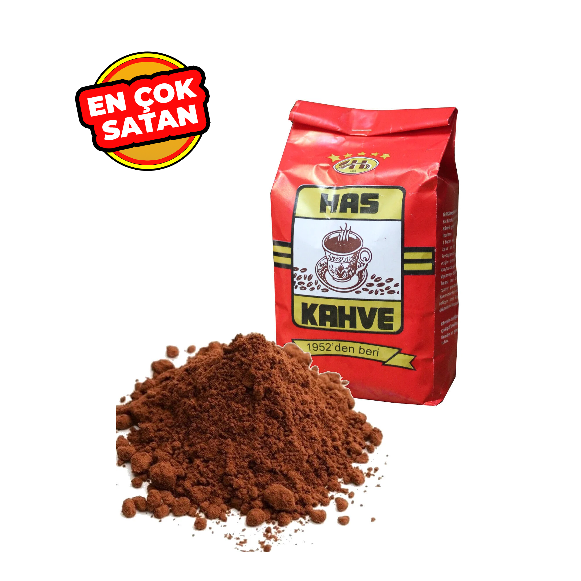 Has Türk Kahvesi 500 Gr - Az Kavrulmuş (Yumuşak İçim)