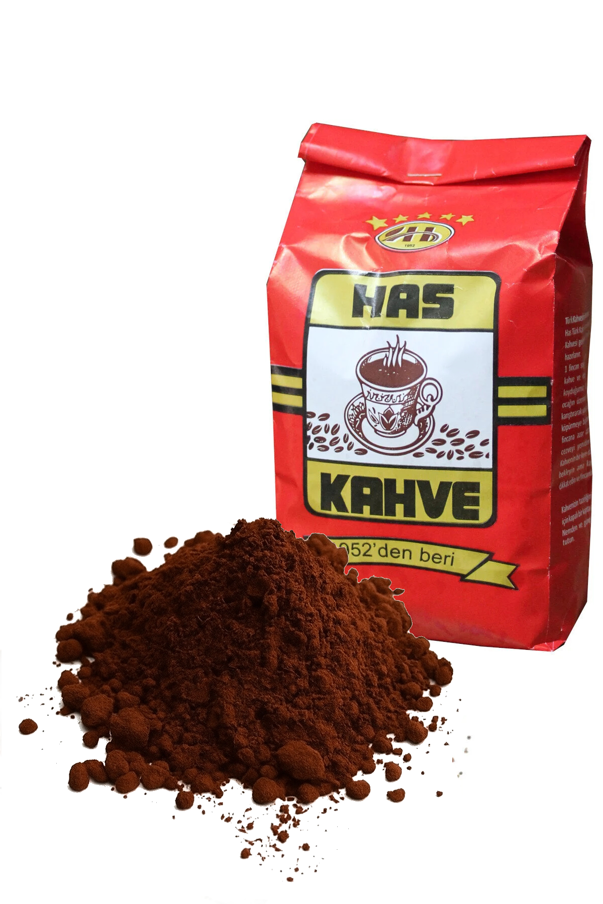 Has Türk Kahvesi 500 Gr - Çok Kavrulmuş Sert içim (Kırmızı Paket)