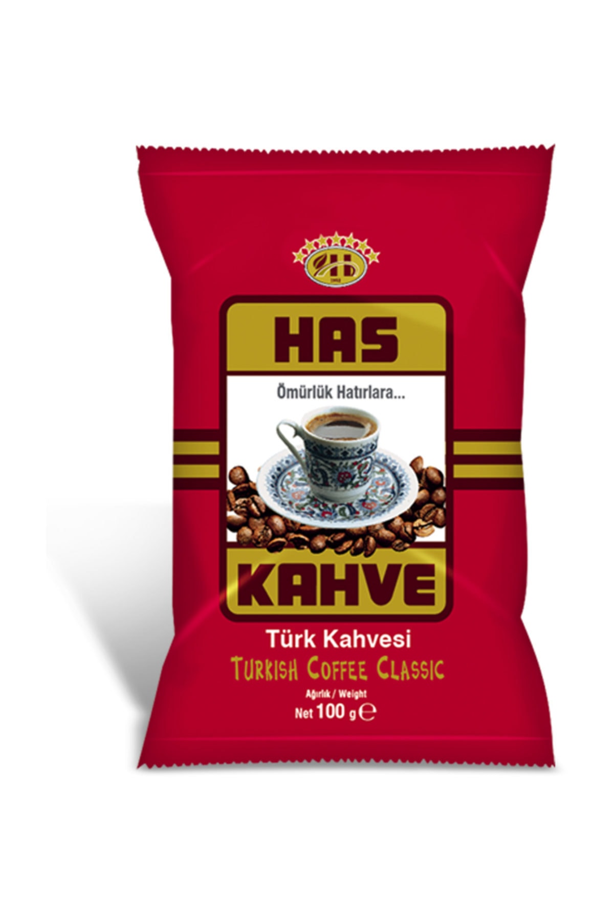 Türk Kahvesi 100 gr. 12li Kutu (Kırmızı paket Türk Kahvesi)