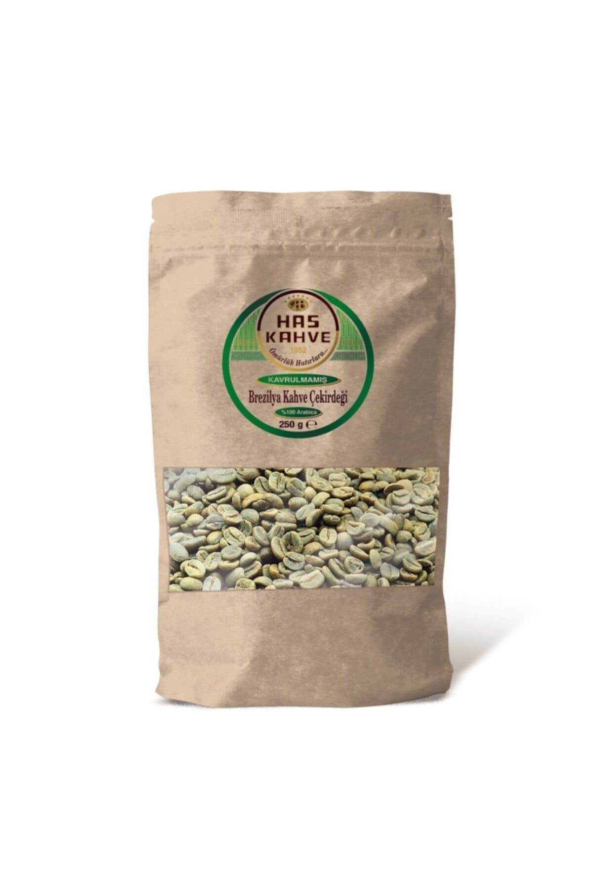 Has Brezilya Kahve Çekirdeği Kavrulmamış  250 gr