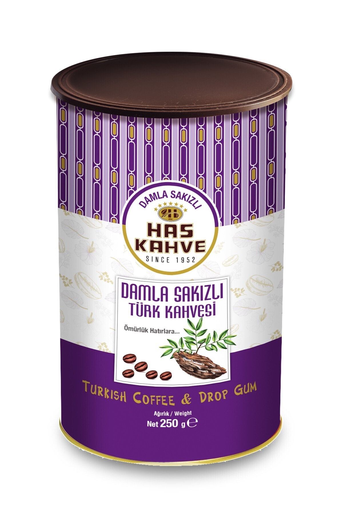 Gurme 3lü Teneke 3*250 Gr (kakuleli-damla Sakızlı-menengiçli Türk Kahvesi)