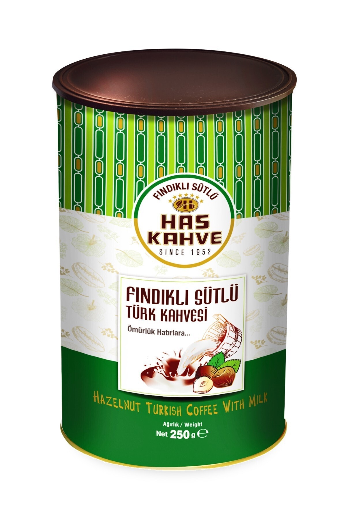 Efsane 3lü Teneke 3*250 gr (menengiçli -fındıklı-osmanlı Türk Kahvesi)