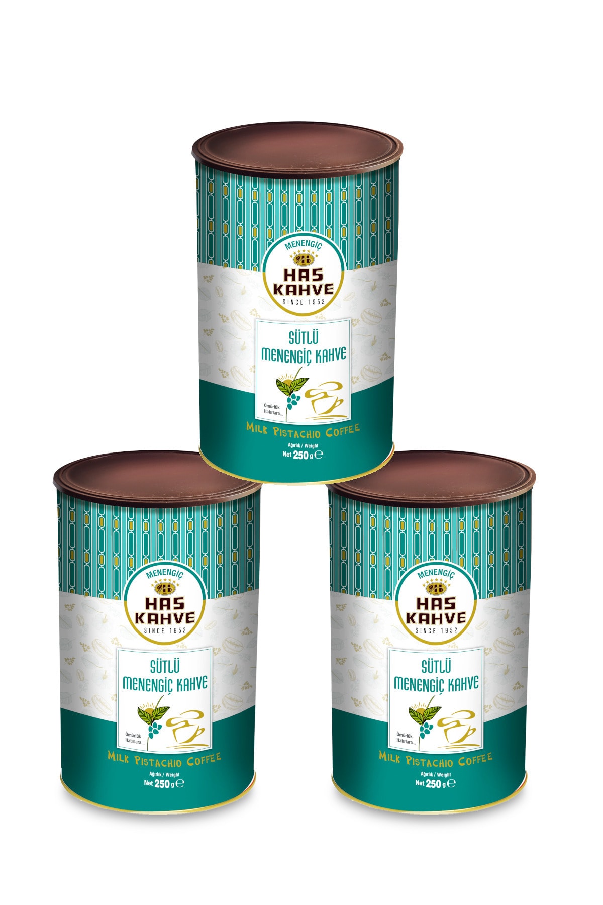 Has 3lü Sütlü Menengiç Türk Kahvesi 3*250 gr