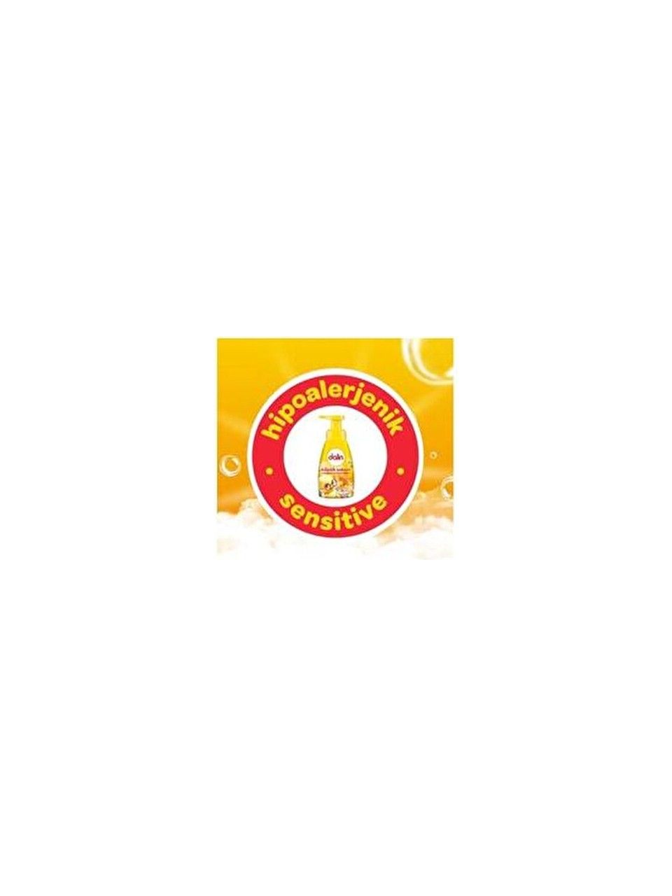 Dalin Bebek Köpük Sabunu 200 Ml Mango Portakal Aromalı x 6 Adet