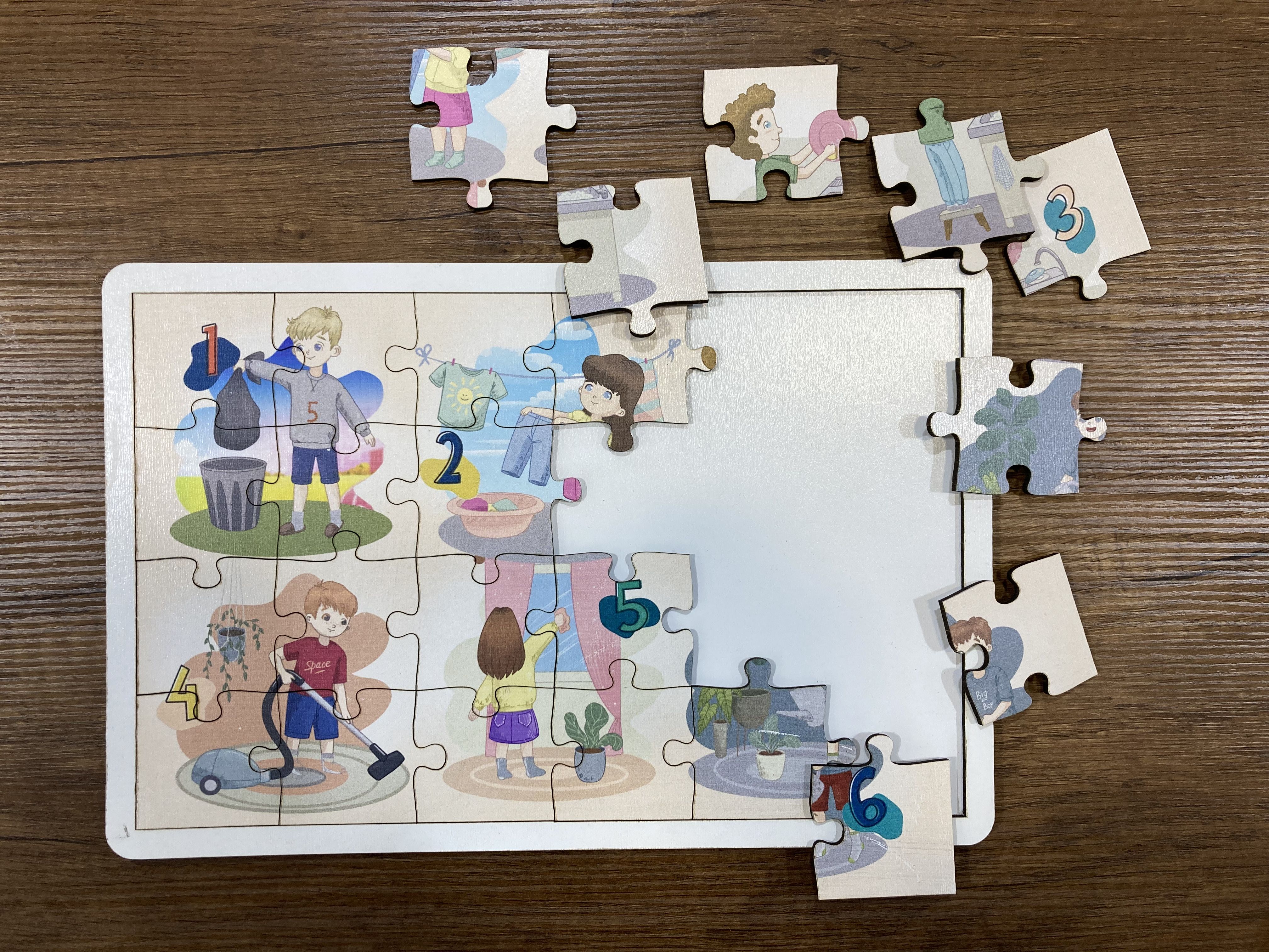 Temizlik - Puzzle