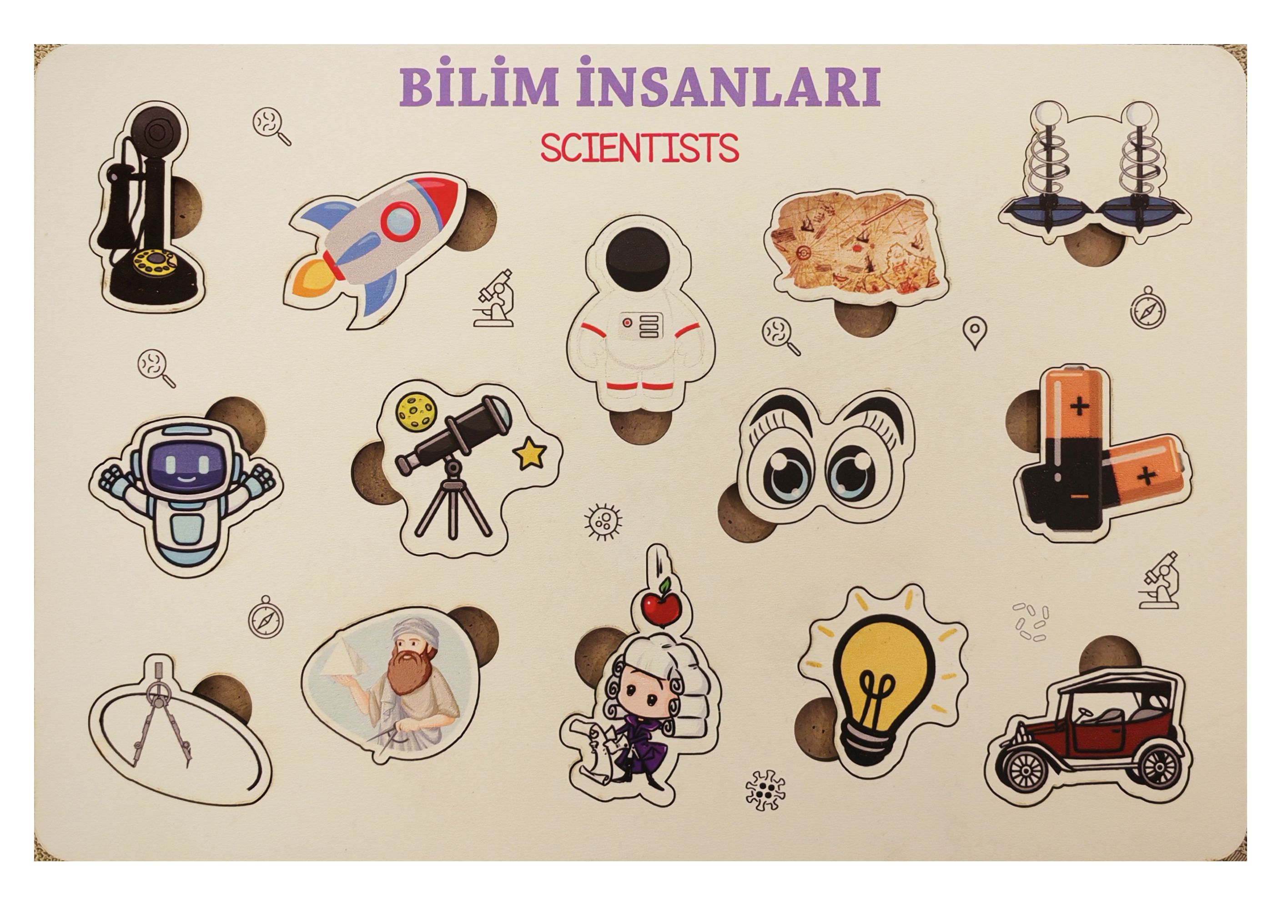Bilim İnsanları Eğitici Oyun