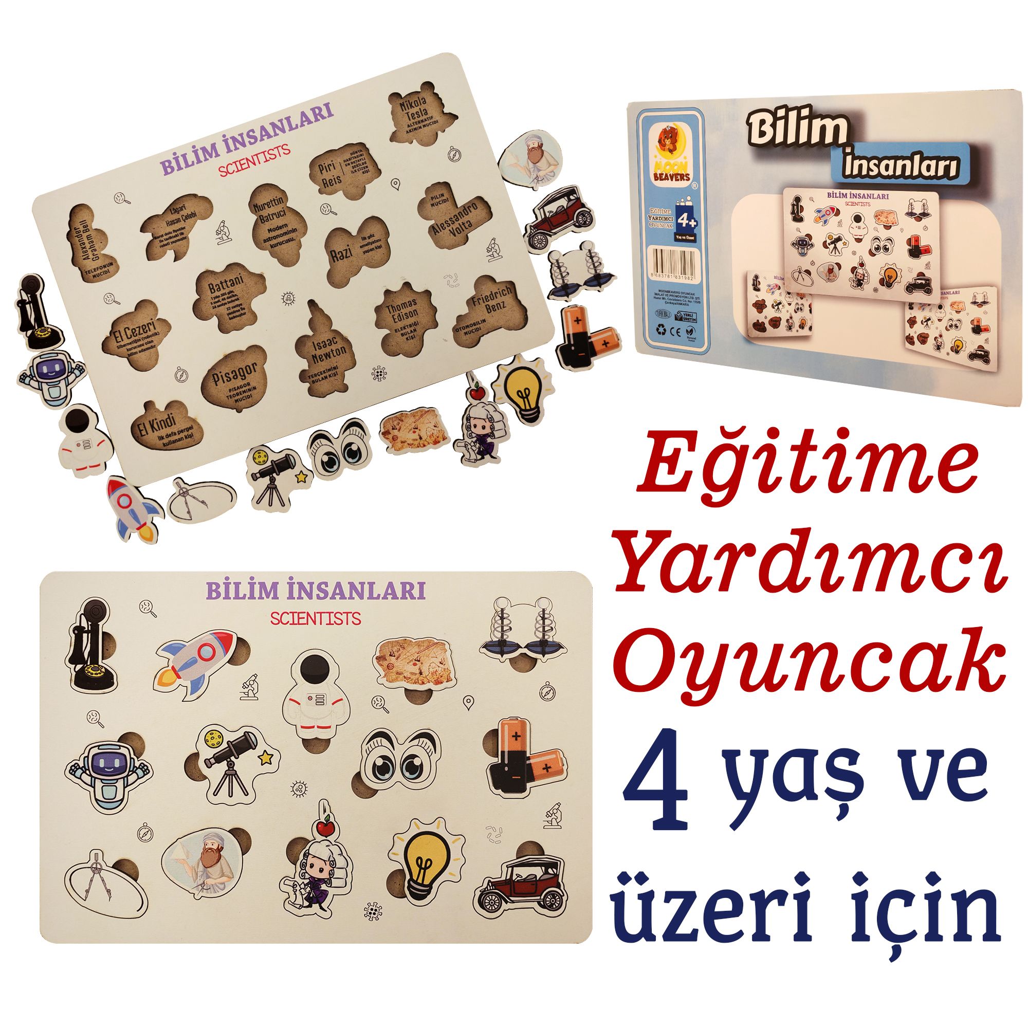 Bilim İnsanları Eğitici Oyun