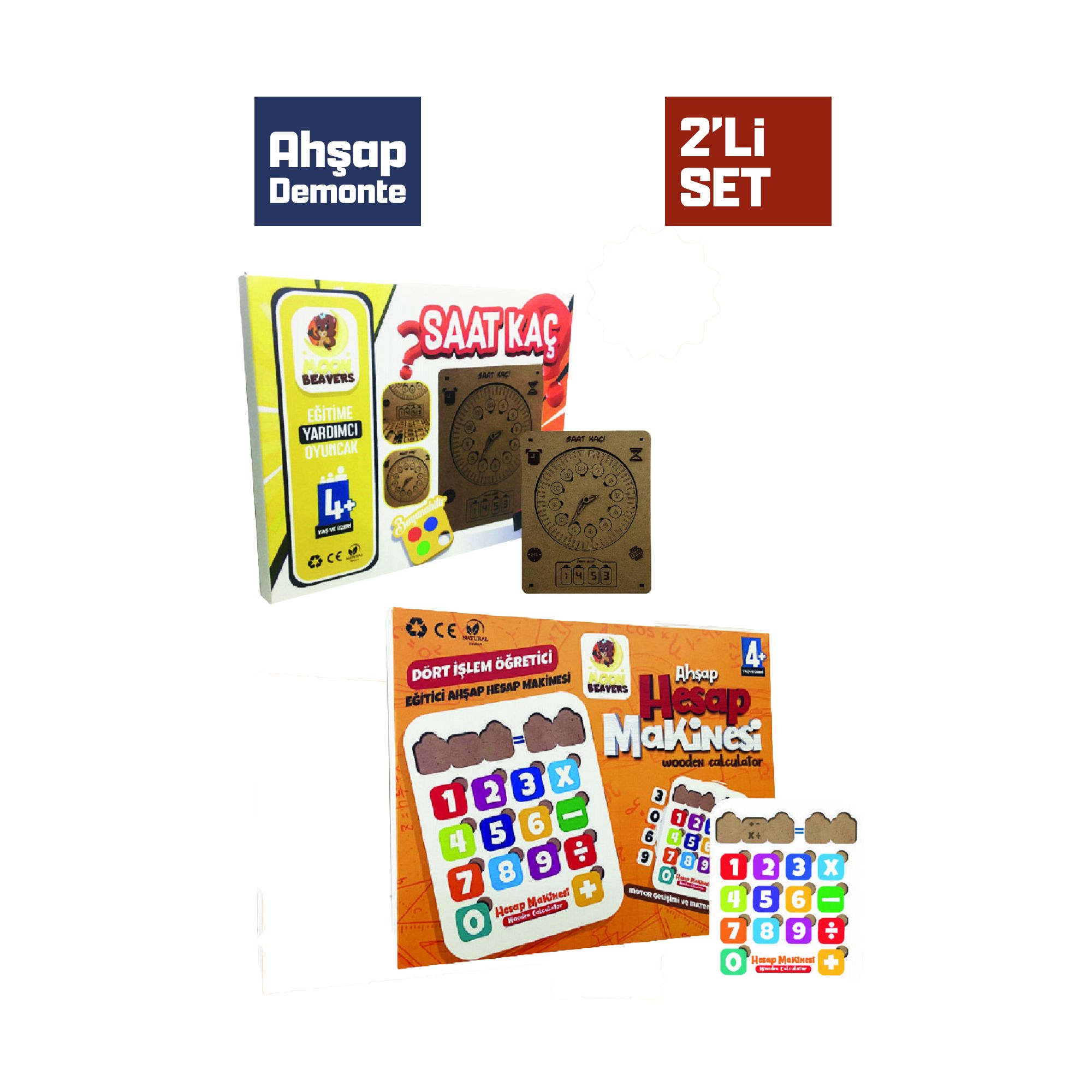 Dersler için Önemli Bir Set / Saat Kaç - Hesap Makinesi