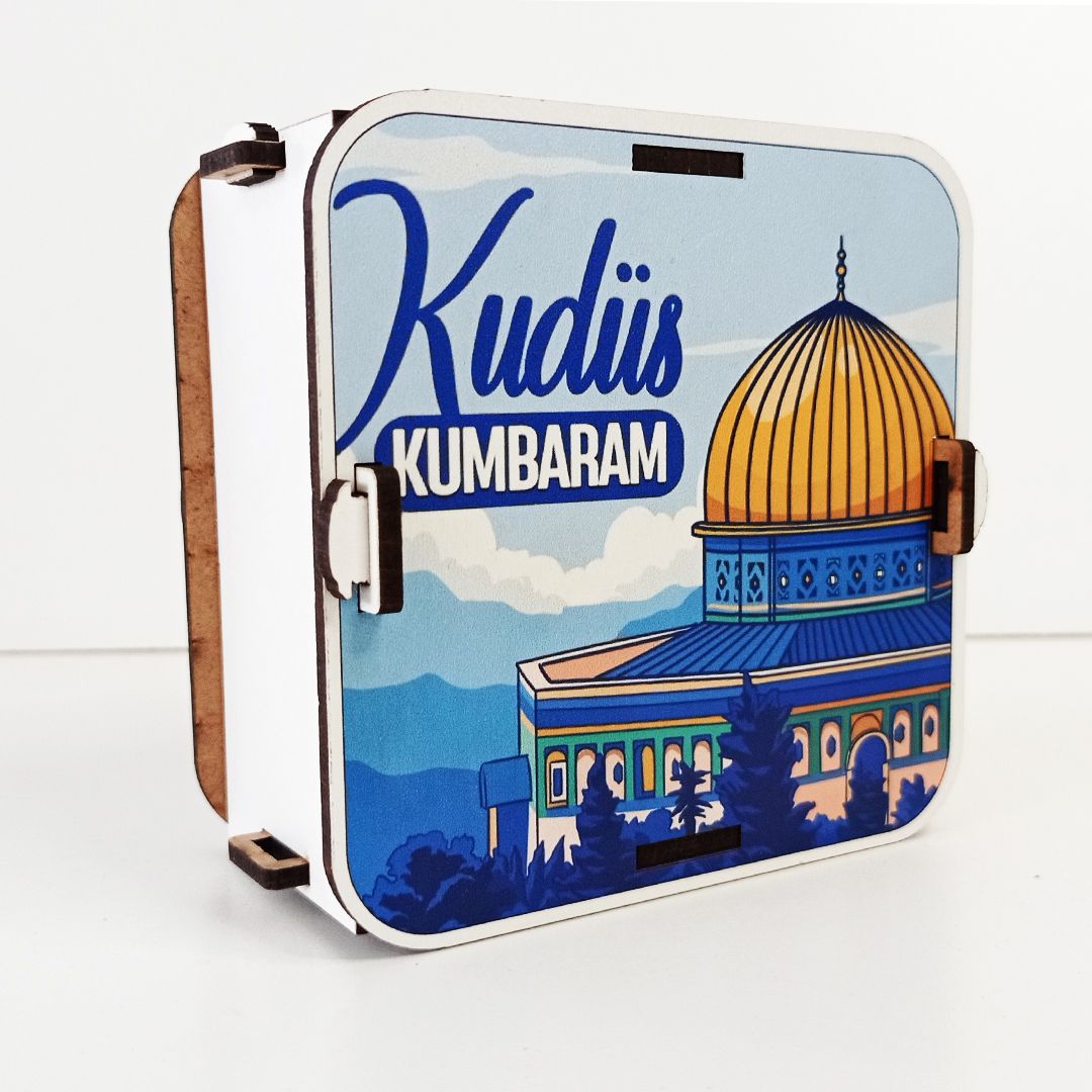 Kudüs Sevdirici Set - 2 Filistin Haritası ve Kudüs Kumbaram