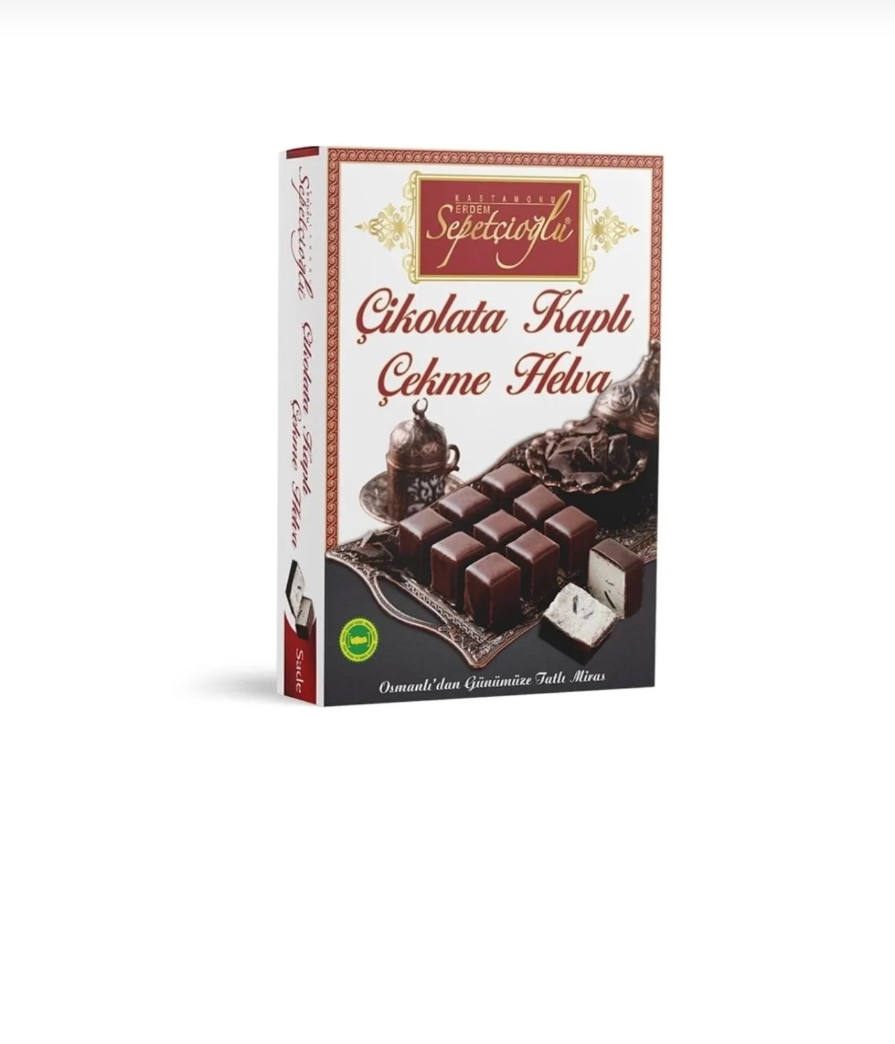 Sepetçioğlu Çikolata Kaplı Çekme Helva 160 gr