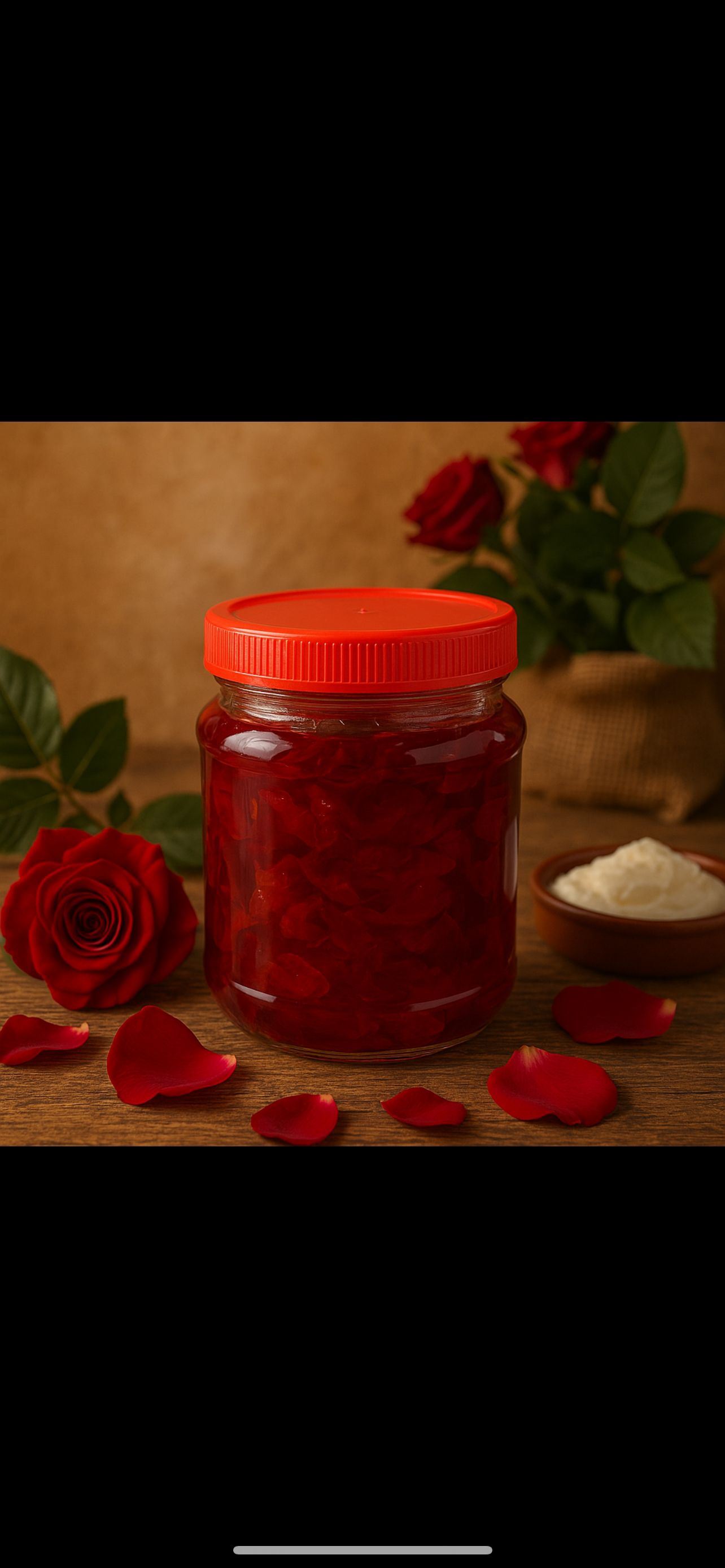 Katkısız Doğal Gül Reçeli 1850 gr