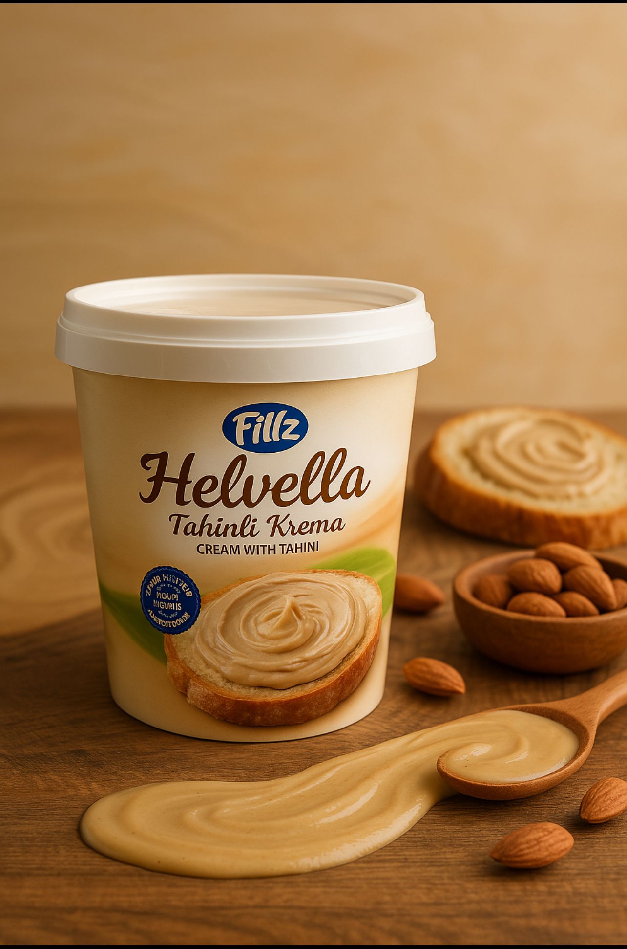 Helvella Kahvaltılık Tahinli Krema 400 Gr