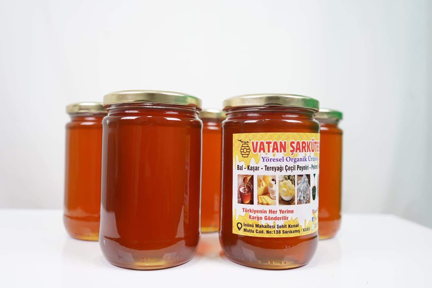 Kars Süzme Çiçek Balı (5 KG)