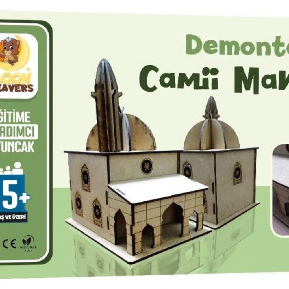 3 Adet Alana 1 Hediye - Demonte Camii Maketi