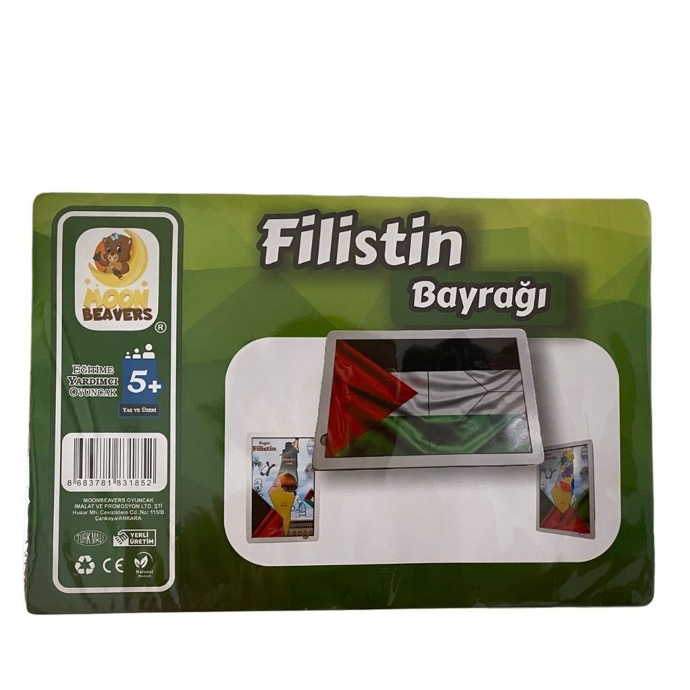3 Adet Alana 1 Hediye - Özgür Filistin Bayrak Oyunu