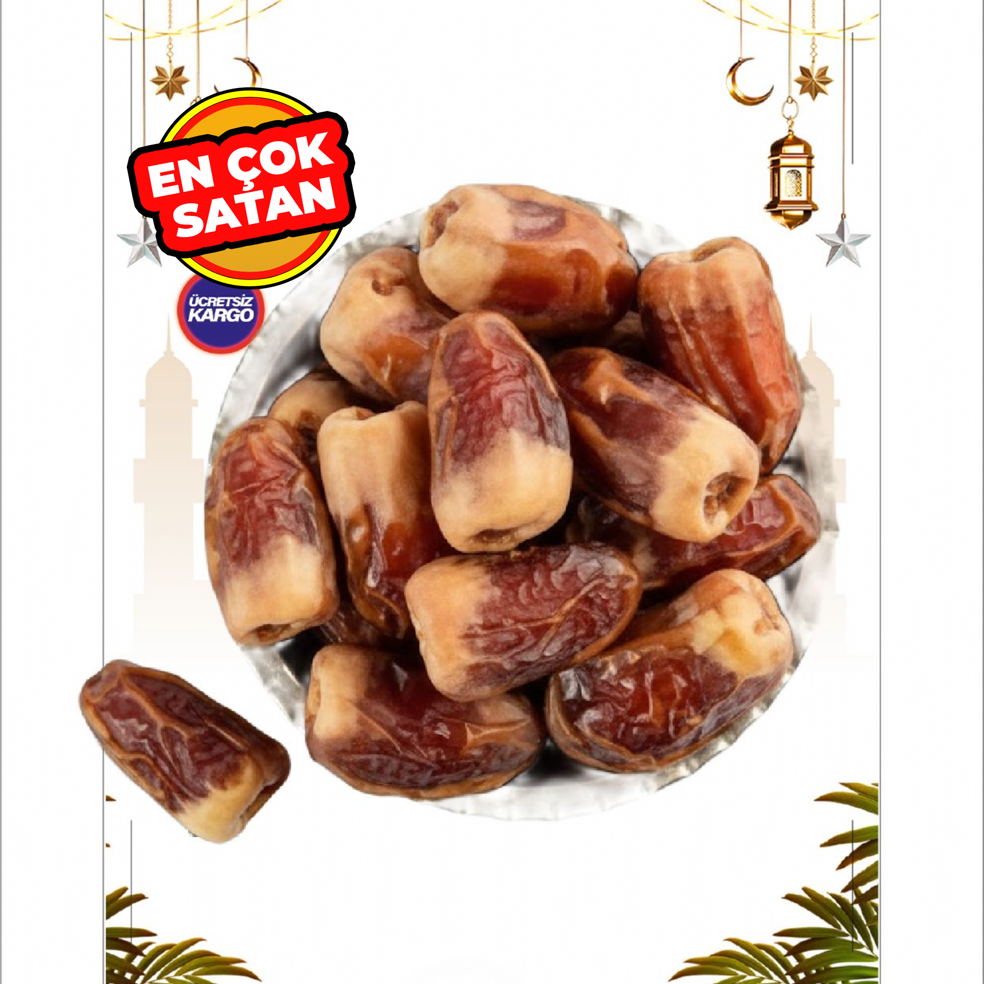 Sugai Hurma 3 Kg - Medine Özel Üretim, Doğal ve Şifalı
