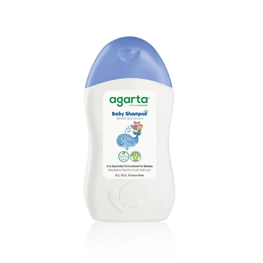 Agarta Doğal Erkek Bebek Şampuanı Saç ve Vücut 400 ML