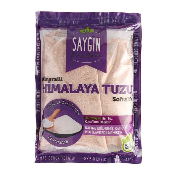 SAYGIN Himalaya Tuzu Sofralık 500 Gr