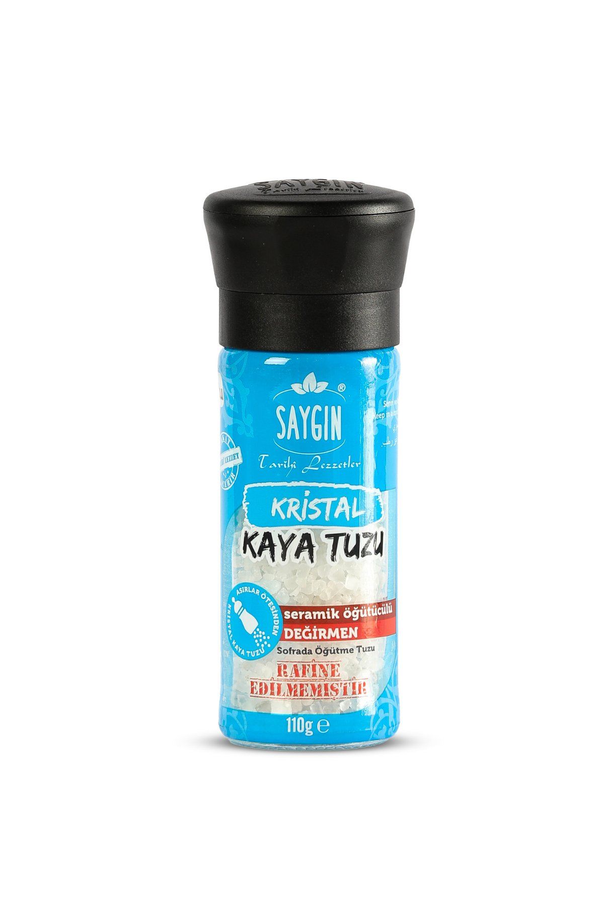 SAYGIN Kaya Tuzu Değirmen 110 Gr