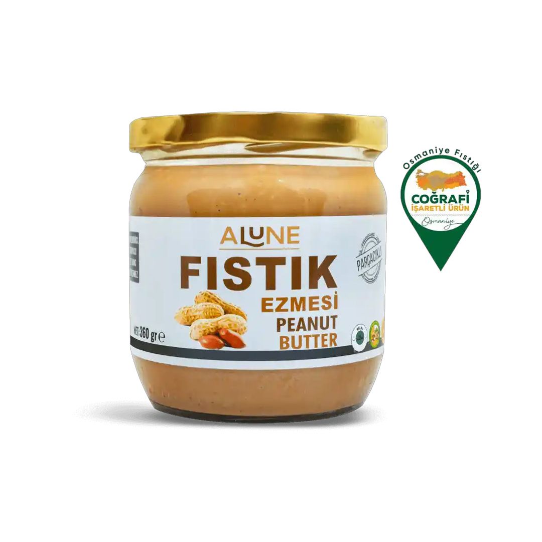 Alune Fıstık Ezmesi Parçacıklı 360 gr
