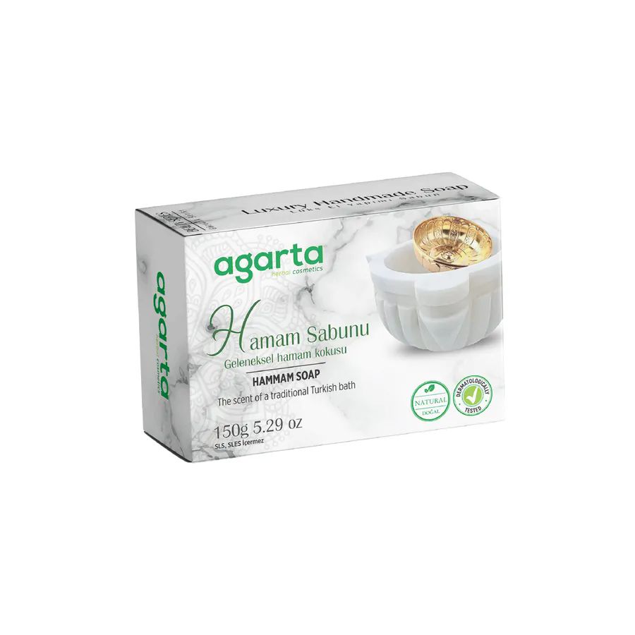 Agarta Doğal El Yapımı Hamam Sabunu 150 gr