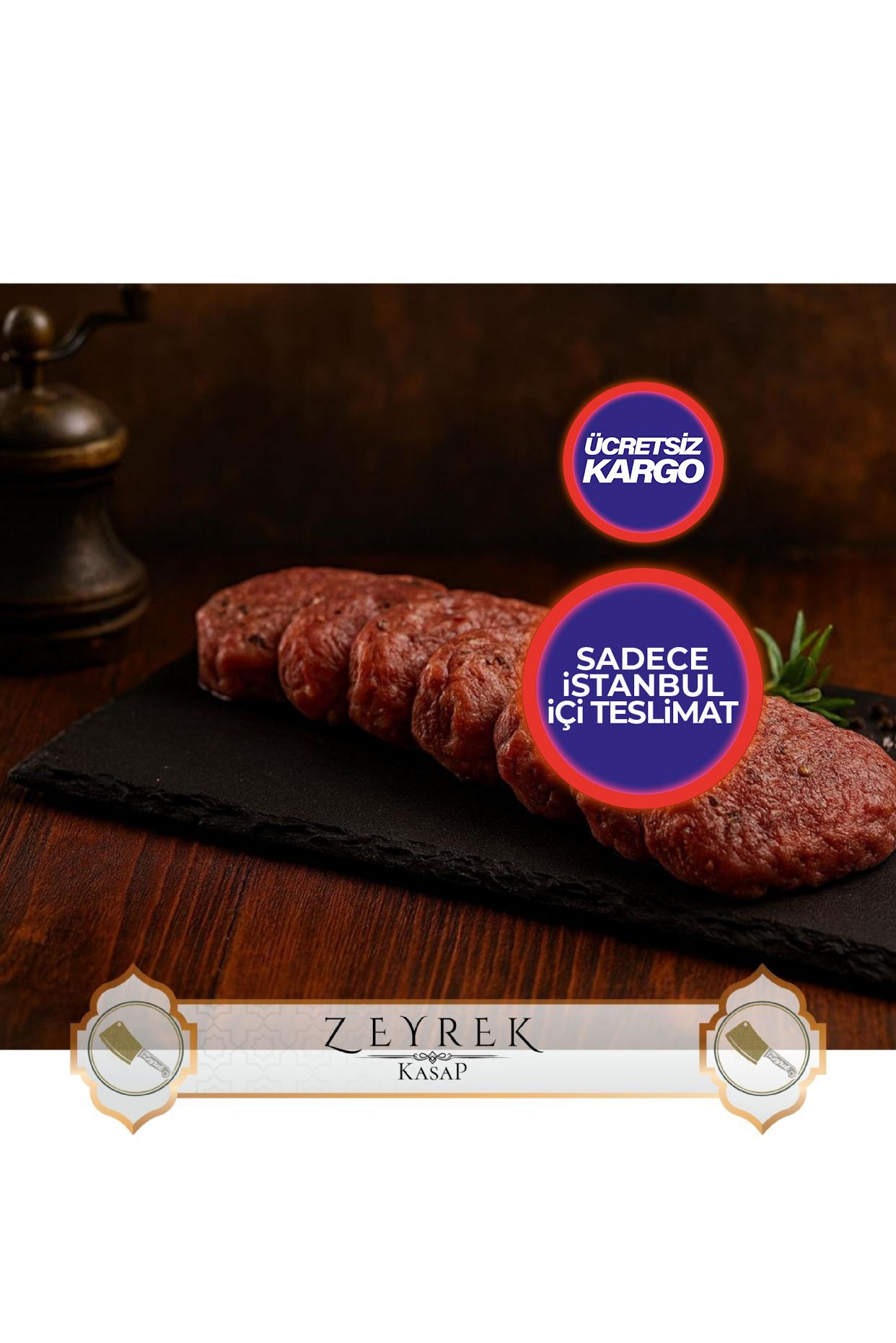 [Zeyrek Kasap] Dana Kasap Köfte (1 kg)