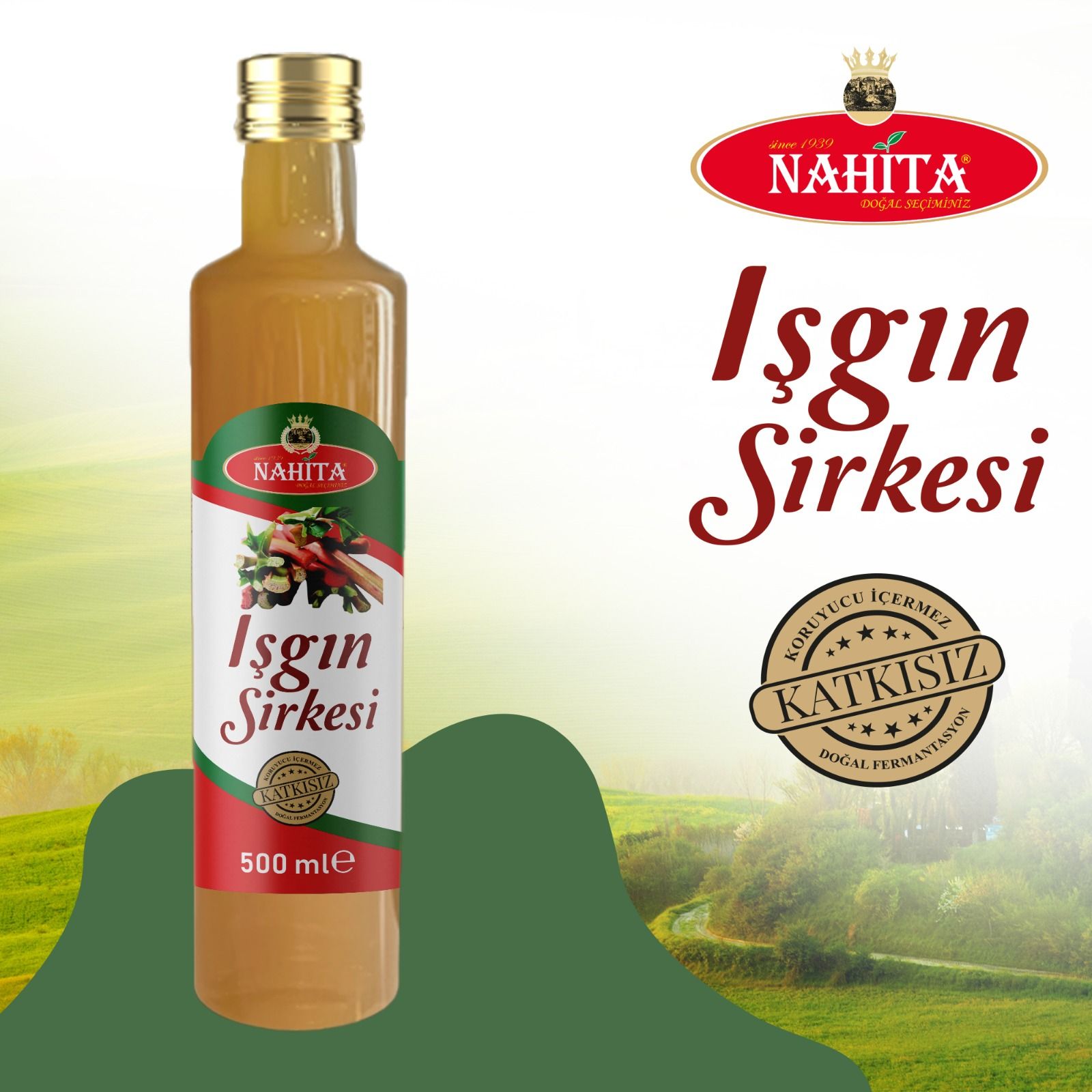 Nahita Işgın Sirkesi 500 Ml