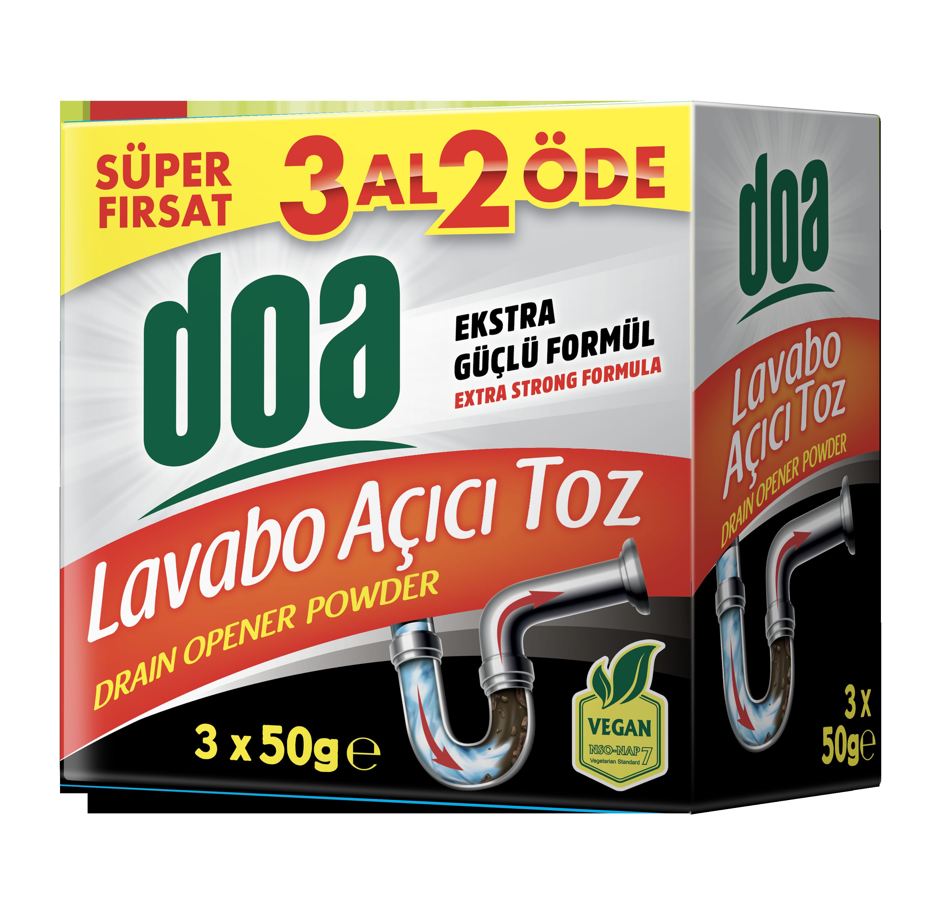 DOA TOZ LAVABO AÇICI