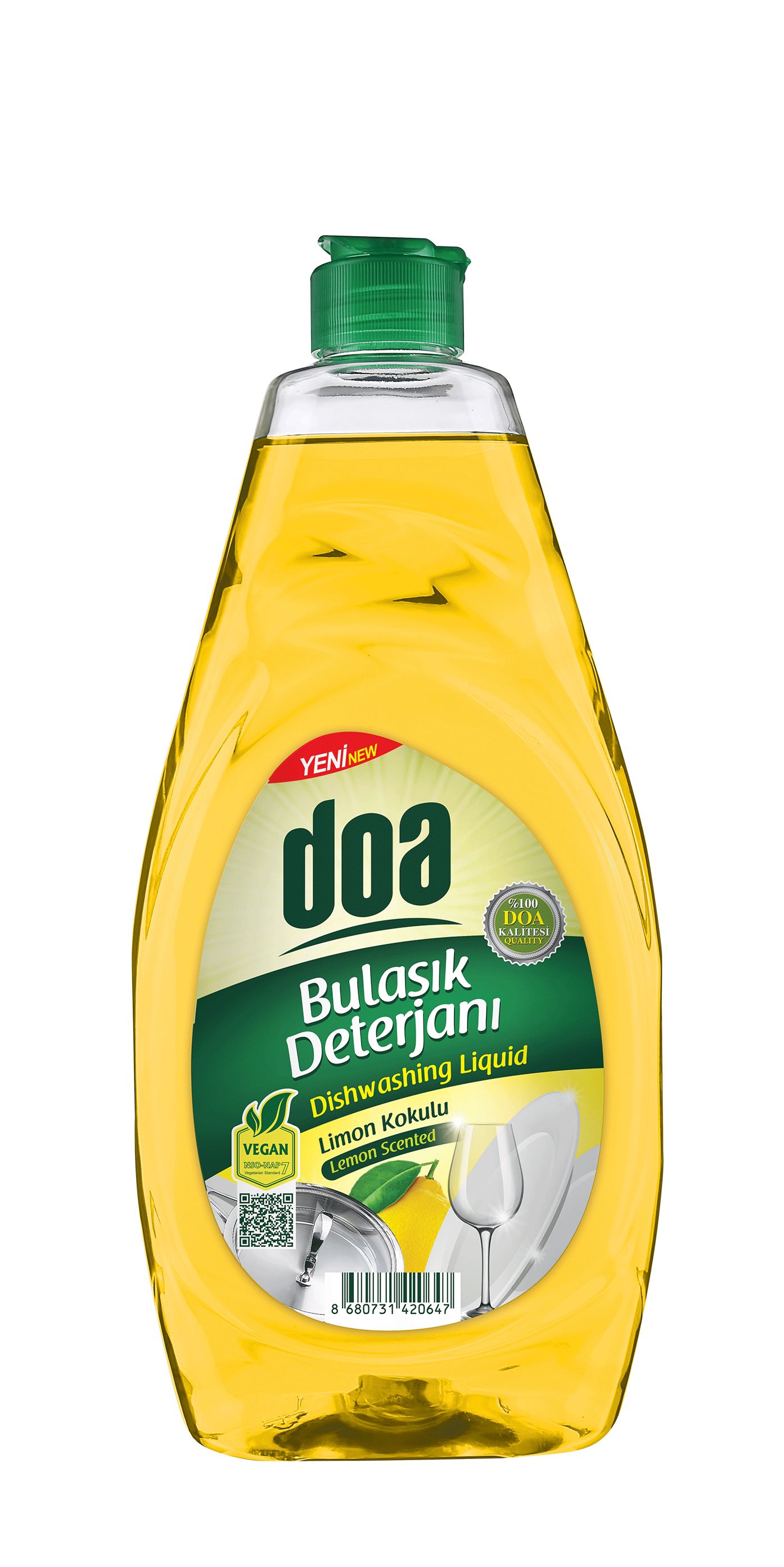 Doa Limon Özlü Sıvı Bulaşık Deterjanı 750 ml