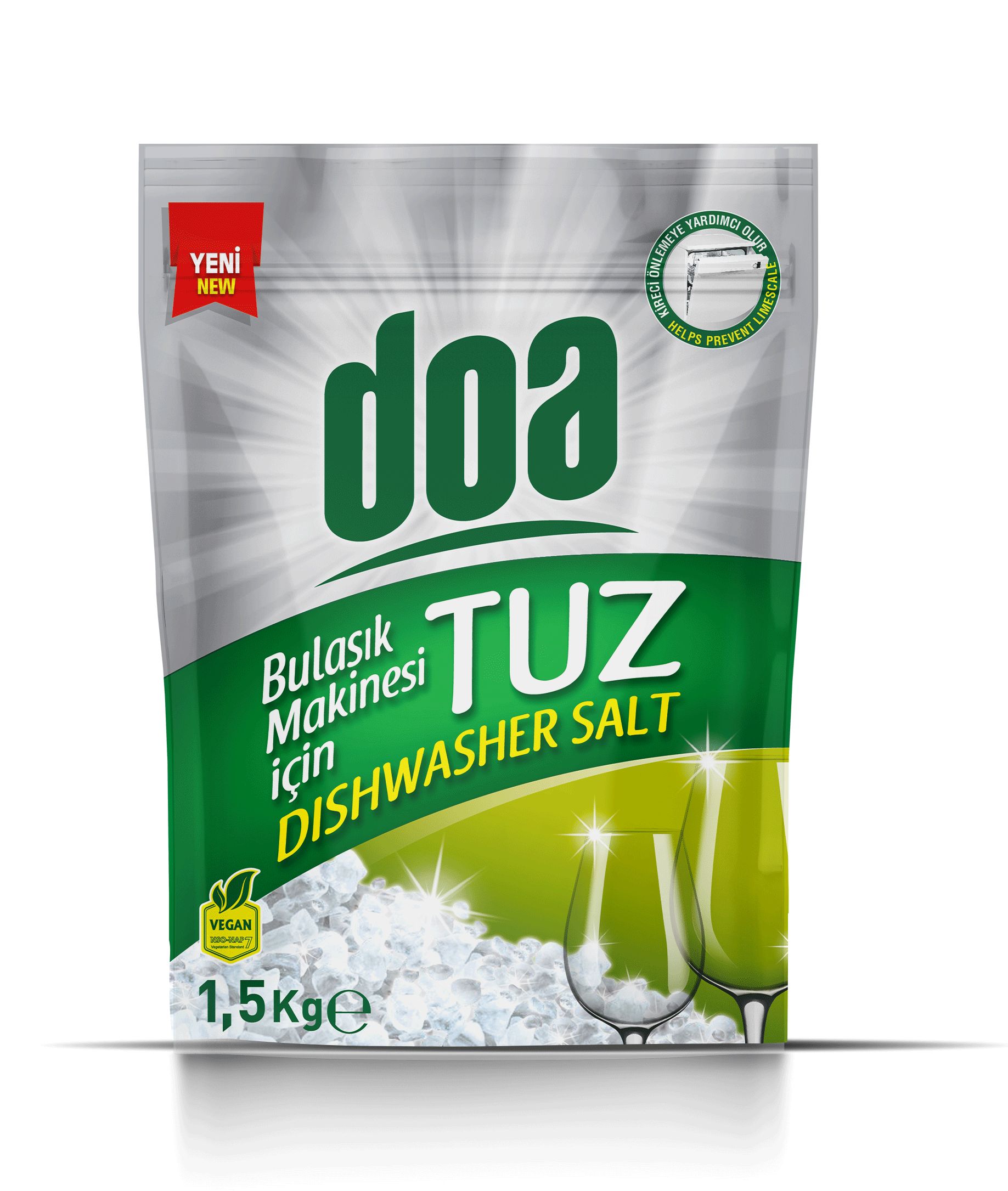 Doa Bulaşık Makina Tuzu - Doypack / 1,5 Kg