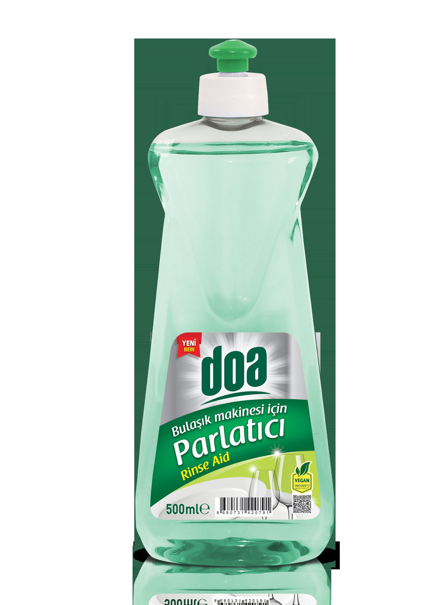 Doa Bulaşık Makinesi Parlatıcı 500 Ml Vegan x 2 Adet