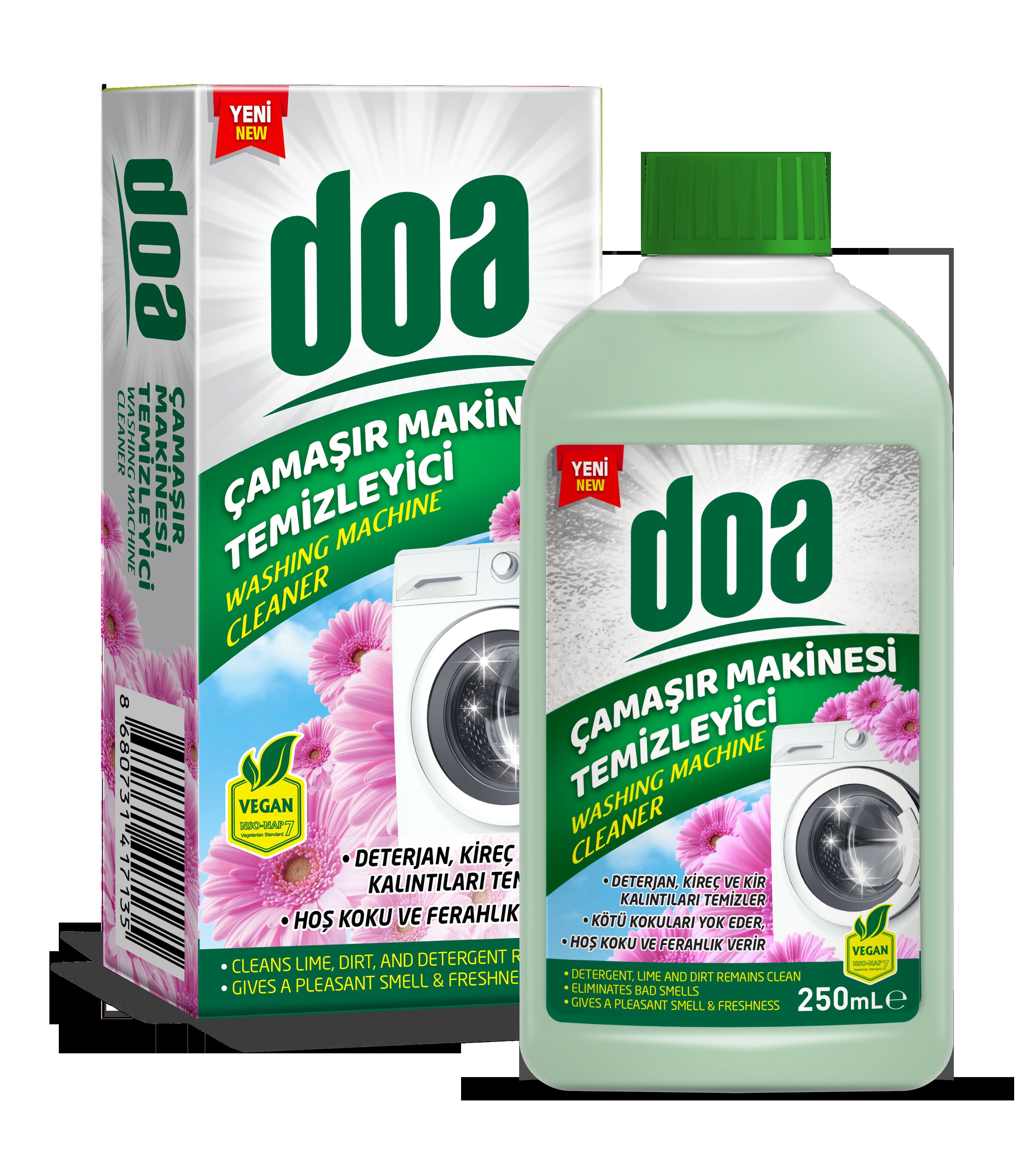 DOA ÇAMAŞIR MAKİNA TEMİZLEYİCİ 250 ML
