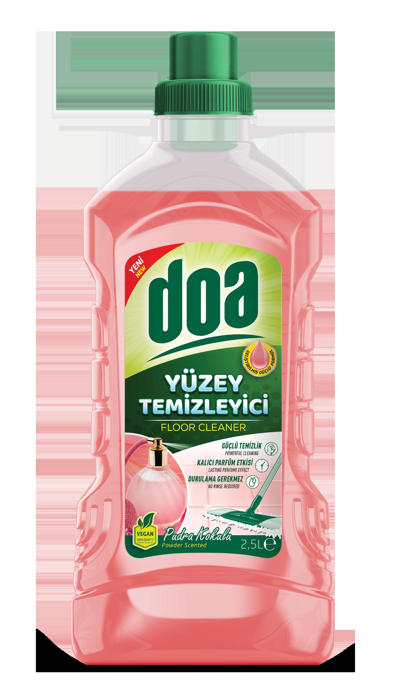 DOA YÜZEY TEMİZLEYİCİ PUDRA KOKULU / 2500 ML
