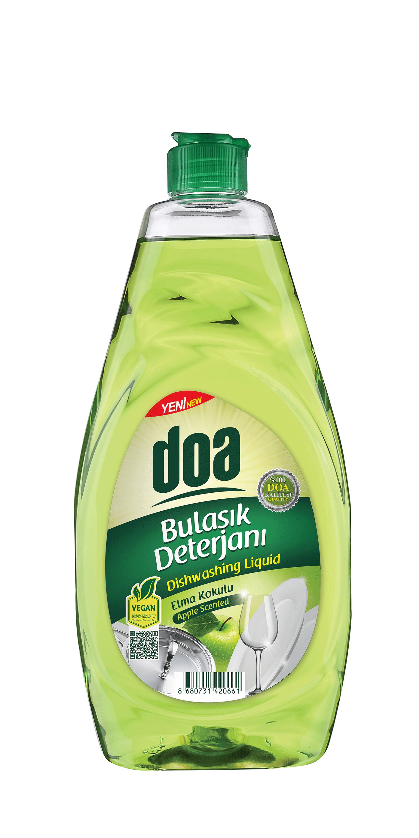 DOA SIVI BULAŞIK DETERJANI ELMA 750 ML