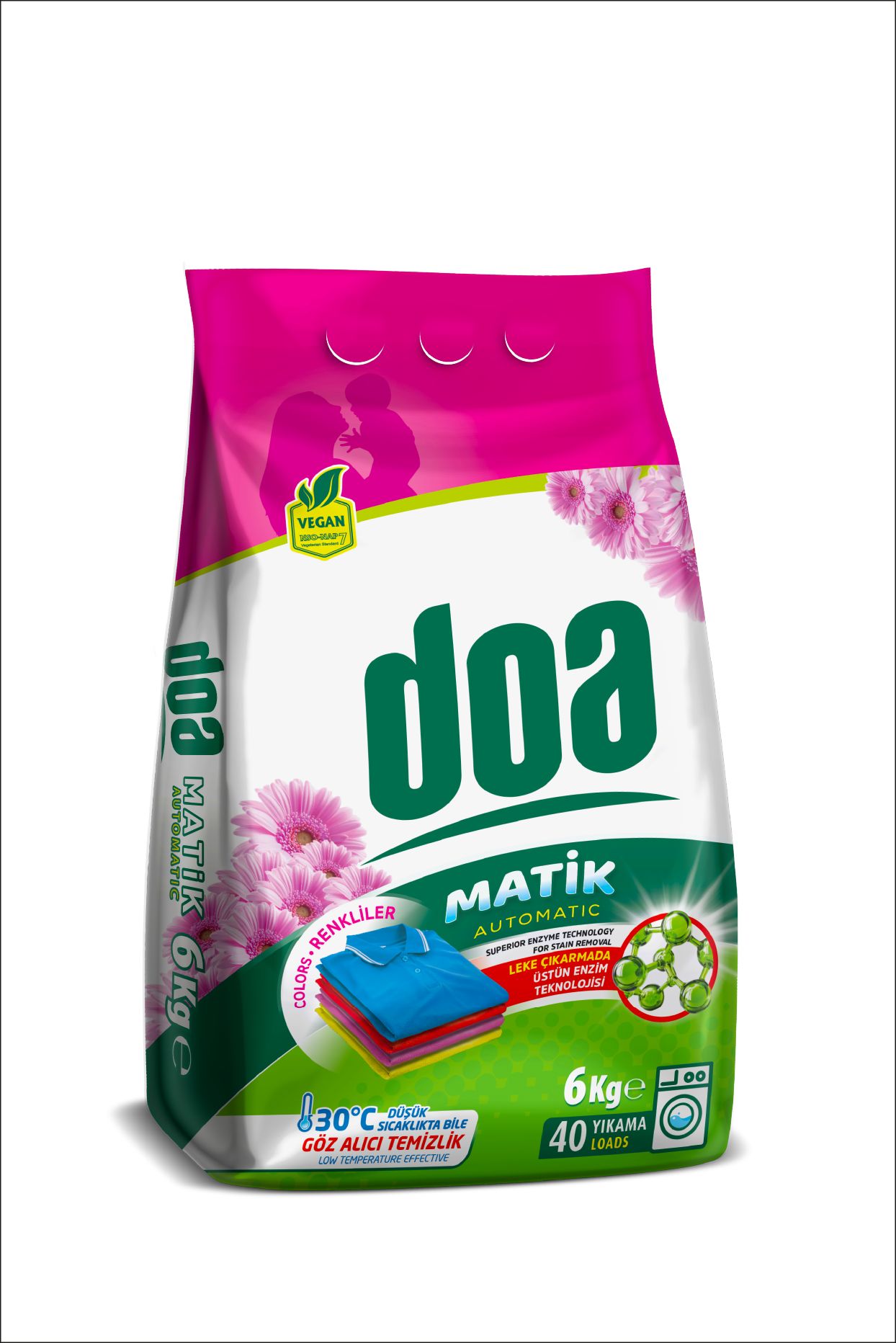 DOA MATİK RENKLİLER 6 KG