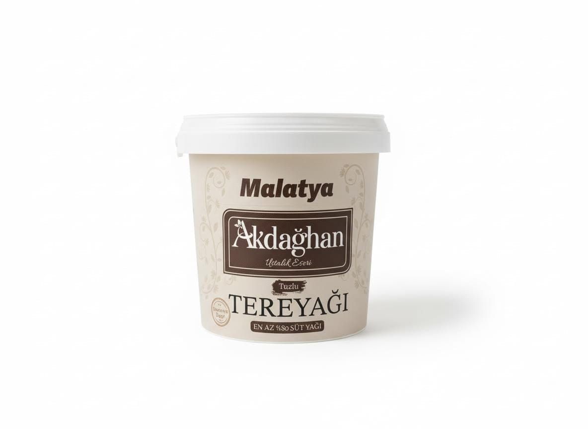 | AKDAĞHAN | 1 KG MALATYA KOVA TEREYAĞI (TUZLU)