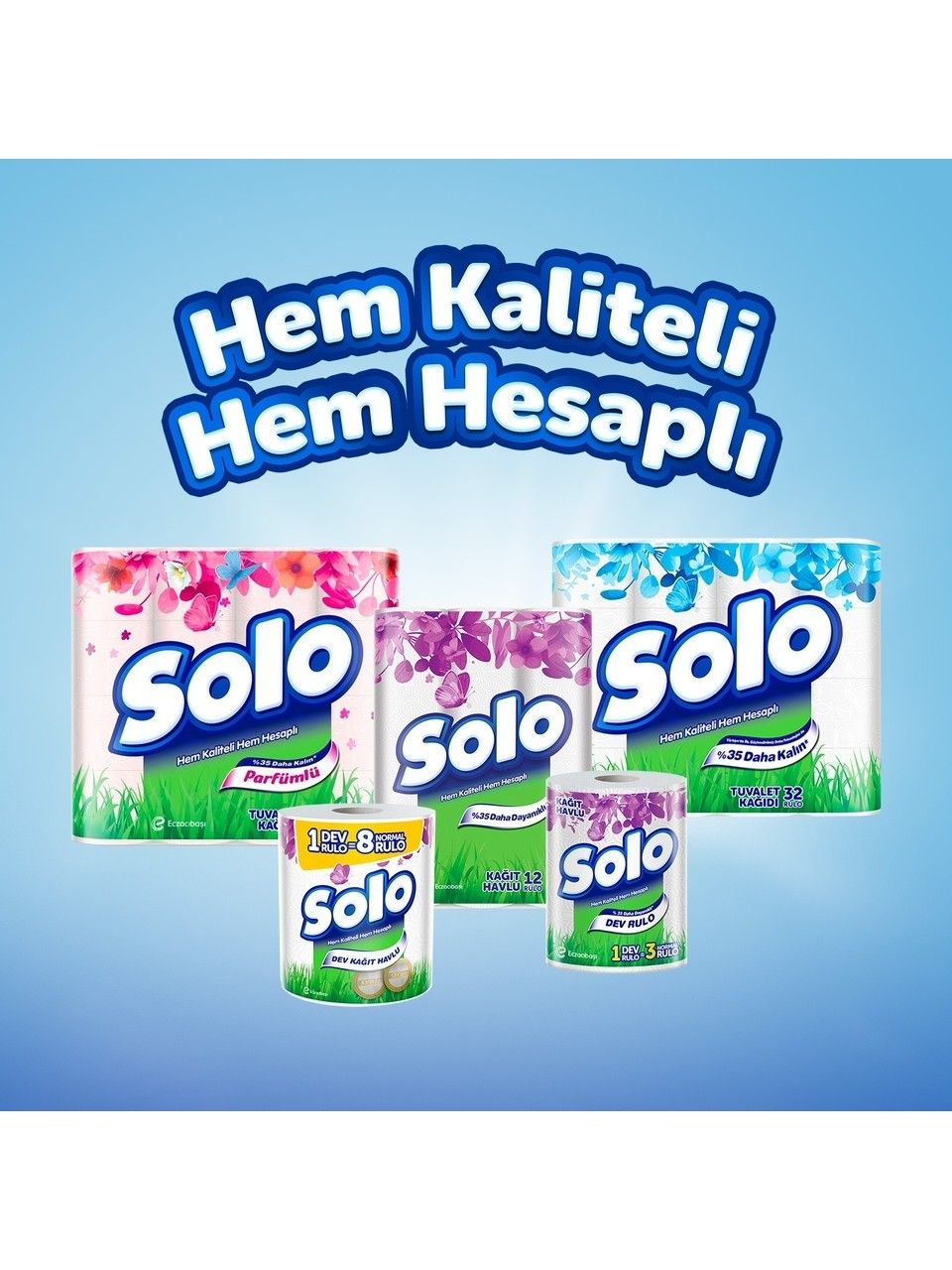 Solo Islak Mendil Okyanus Ferahlığı Kapaklı 6 Lı Set 540 Yaprak