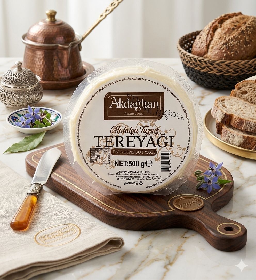 |AKDAĞHAN| MALATYA TUZSUZ TEREYAĞI (500 GR)