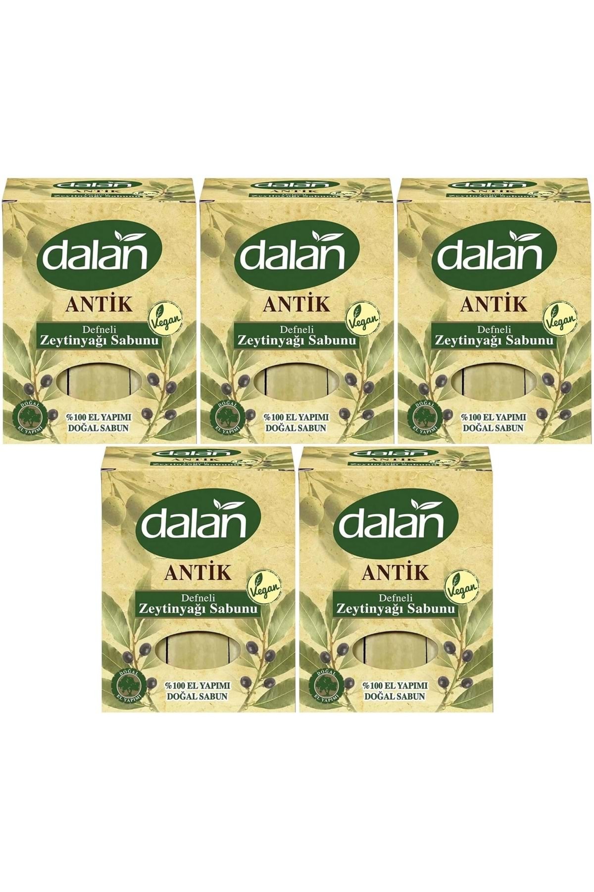 Dalan Antik Defneli Zeytinyağı Sabunu 900GR (5 Li Set)