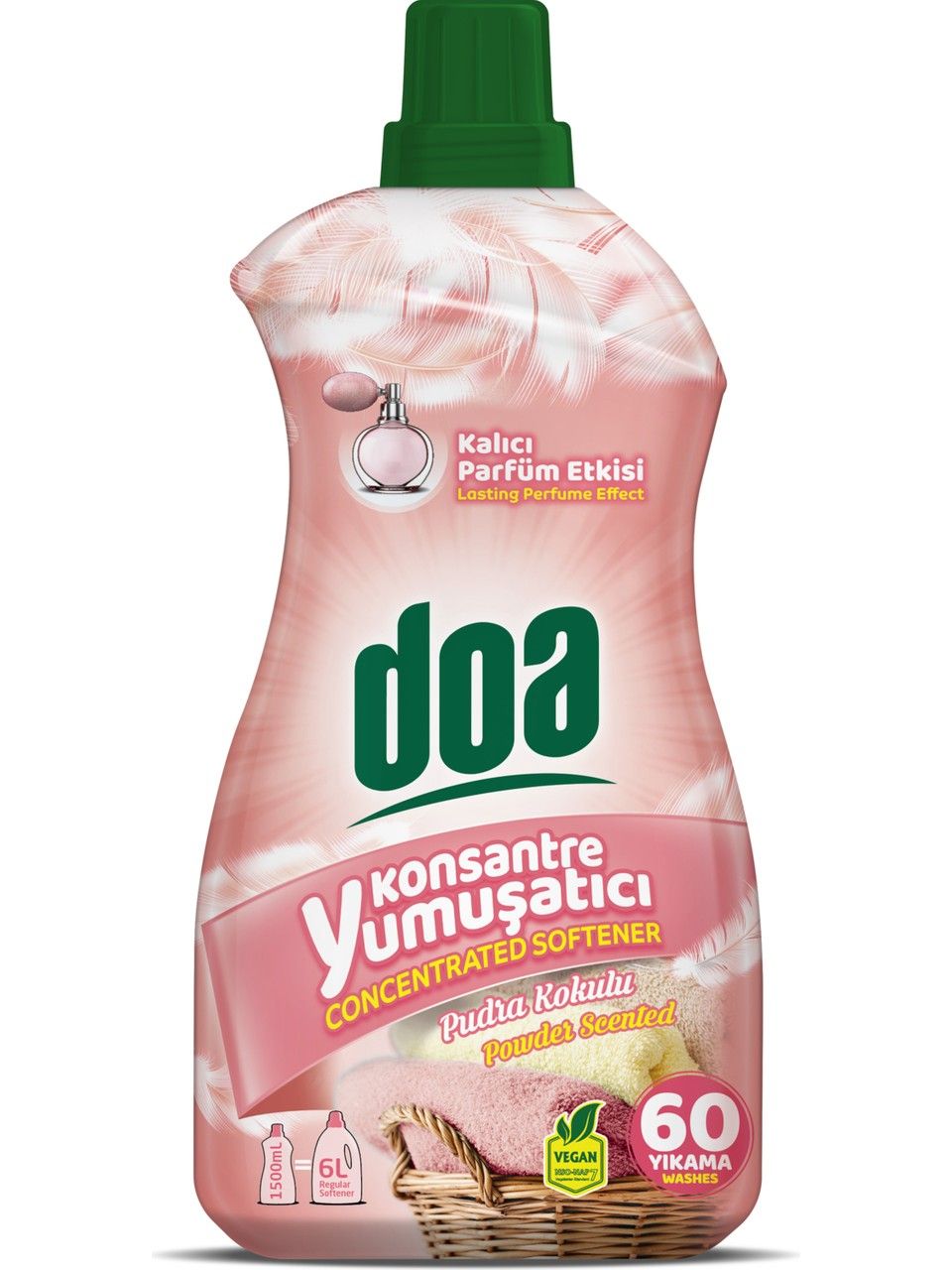 Doa Konsantre Yumuşatıcı Seti 4 X 1500 Ml 240 Yıkama