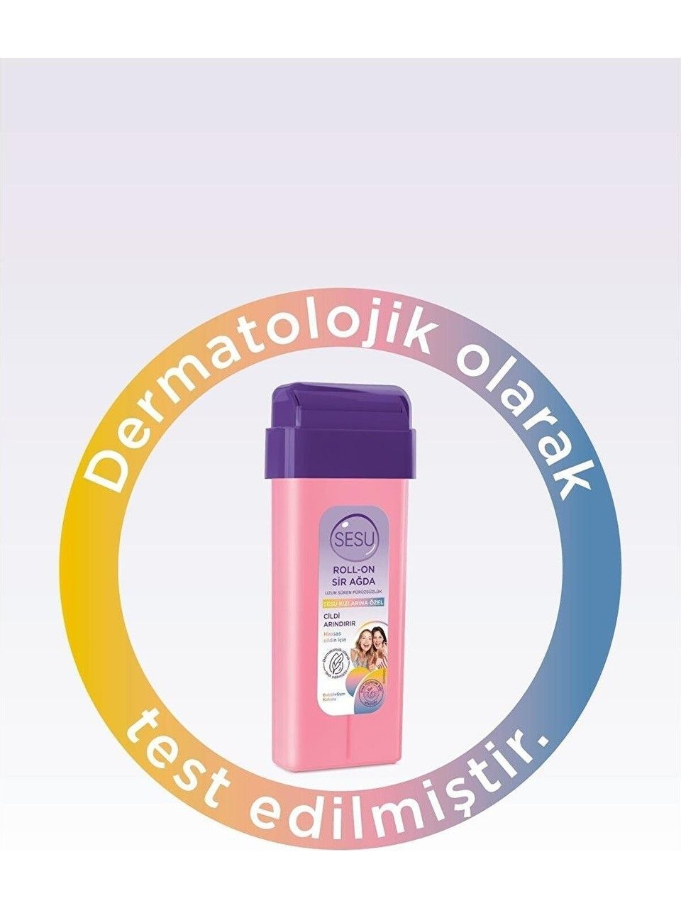 Sesu Roll On Sir Ağda Hassas Cilt Kızlara Özel 100 Ml x 3 Adet