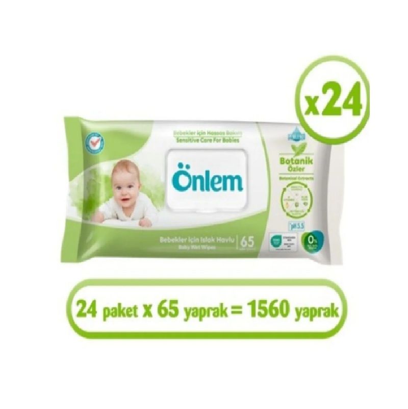 Önlem Botanika Islak Havlu Kapaklı Sensitive 2160 Yaprak