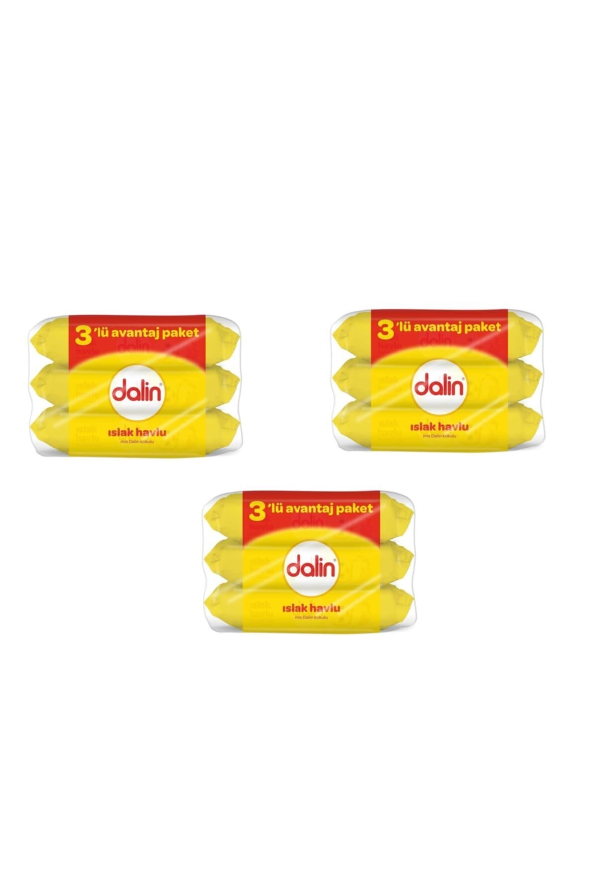 Dalin Islak Havlu 56 Lı x 9 Paket = 504 Yaprak