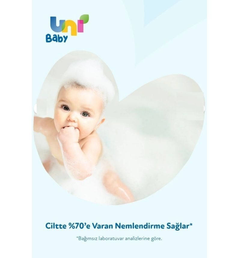 Uni Baby Saç Ve Vücut Şampuan 900 Ml x 2 Adet